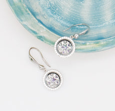 Jewdii 925 Sterling Silver with Cubic Zirconia Earrings