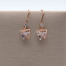 Rose Gold 925 Sterling Silver Earring