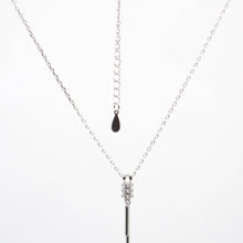 Jewdii 925 Silver Pendant Necklace with Cubic Zirconia