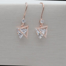 Rose Gold 925 Sterling Silver Earring